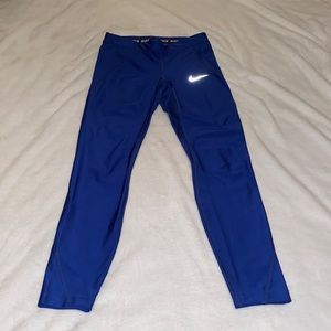 Dark Blue Nike Dri-fit Leggings